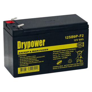 Drypower 12SB9P-F2 Backup and Main Power Battery 9ah 12v