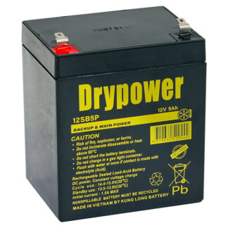 Drypower 12SB5P Backup and Main Power Battery 5ah 12v